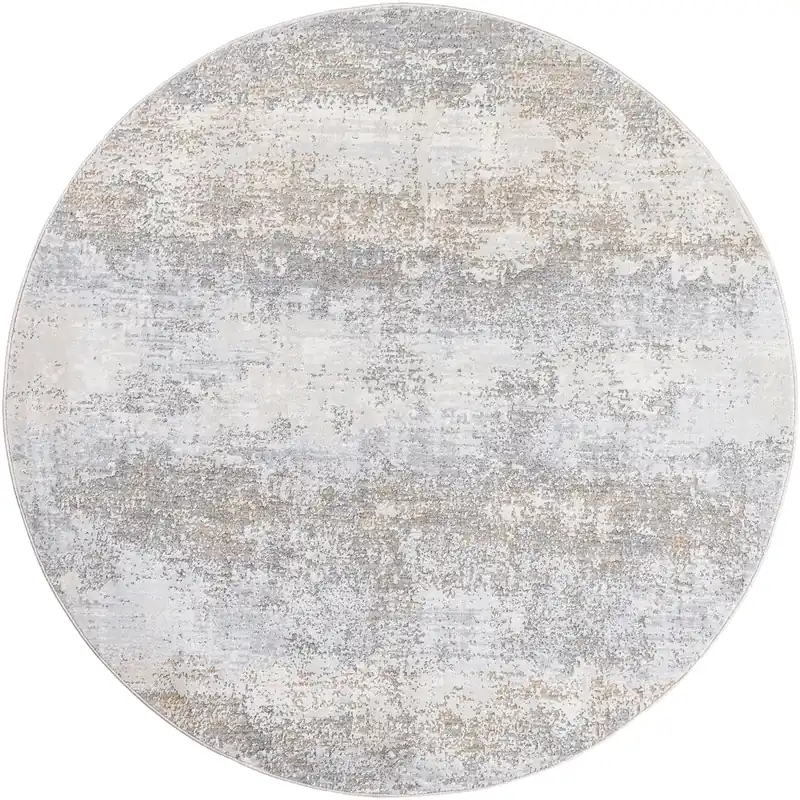 Surya Carpets Brunswick Round Rug in Ivory 7.10-Foot