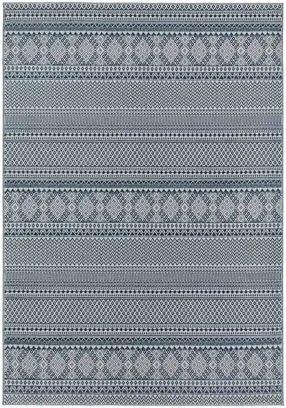 Dalyn Rhodes Rug in Blue - 5.1 x 7.5