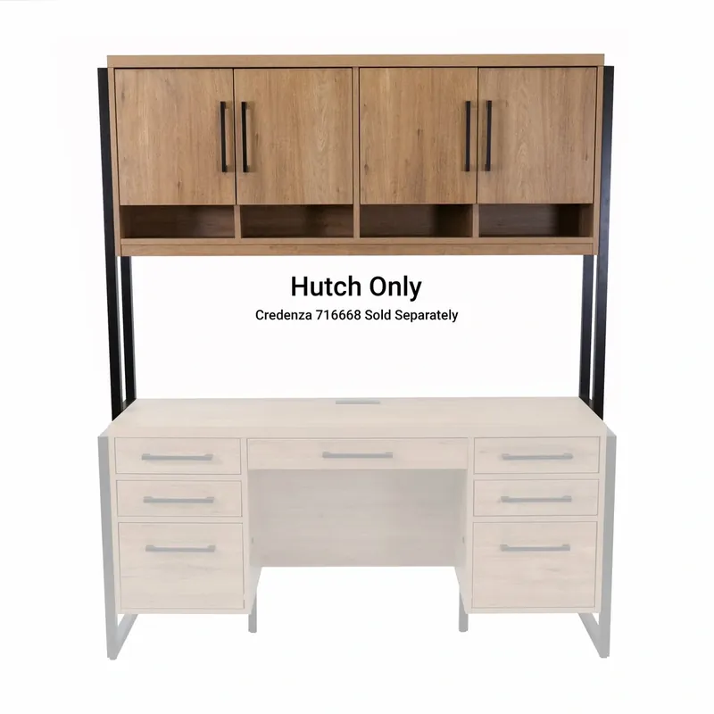 Martin Furniture Martin Furniture Mason Hutch in Light Brown
