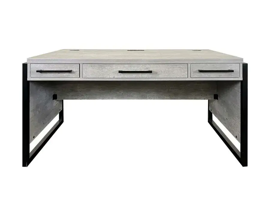 Martin Furniture Mason Gray Writing Desk