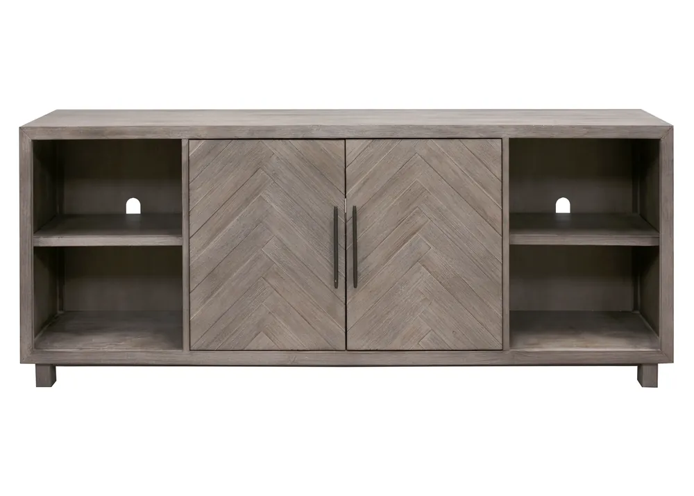 Martin Furniture Palisades Gray 80" TV Stand