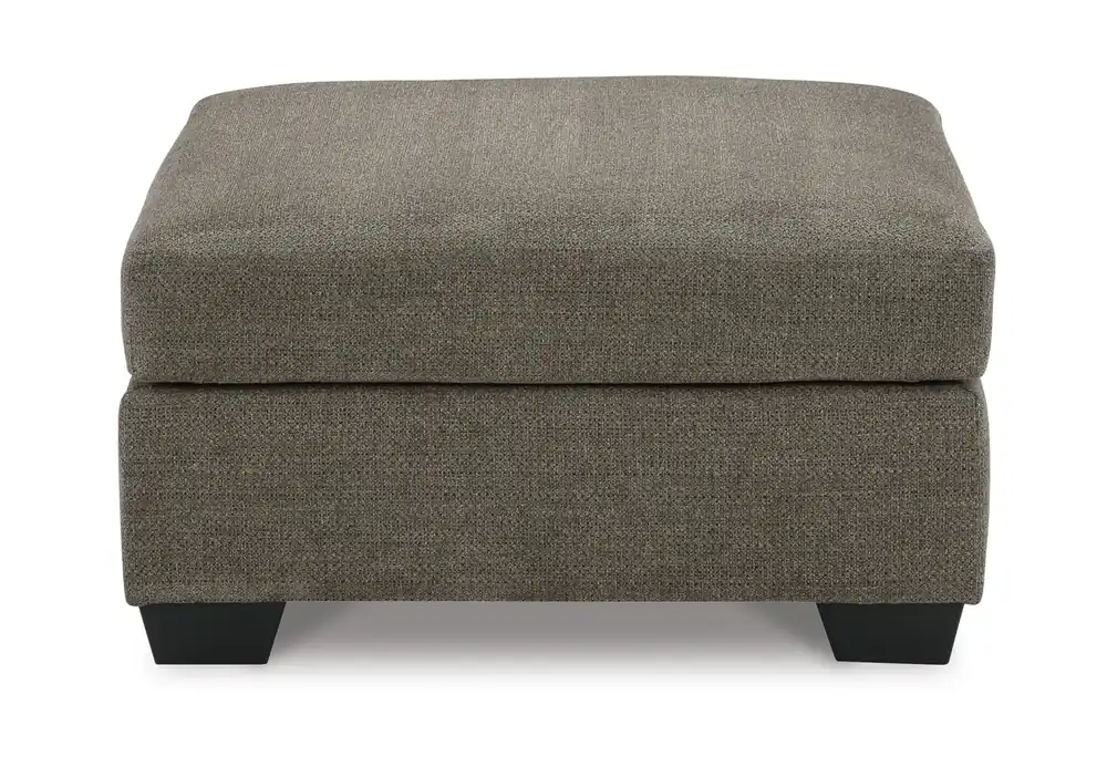 Ashley Mahoney Chocolate Oversized Ottoman