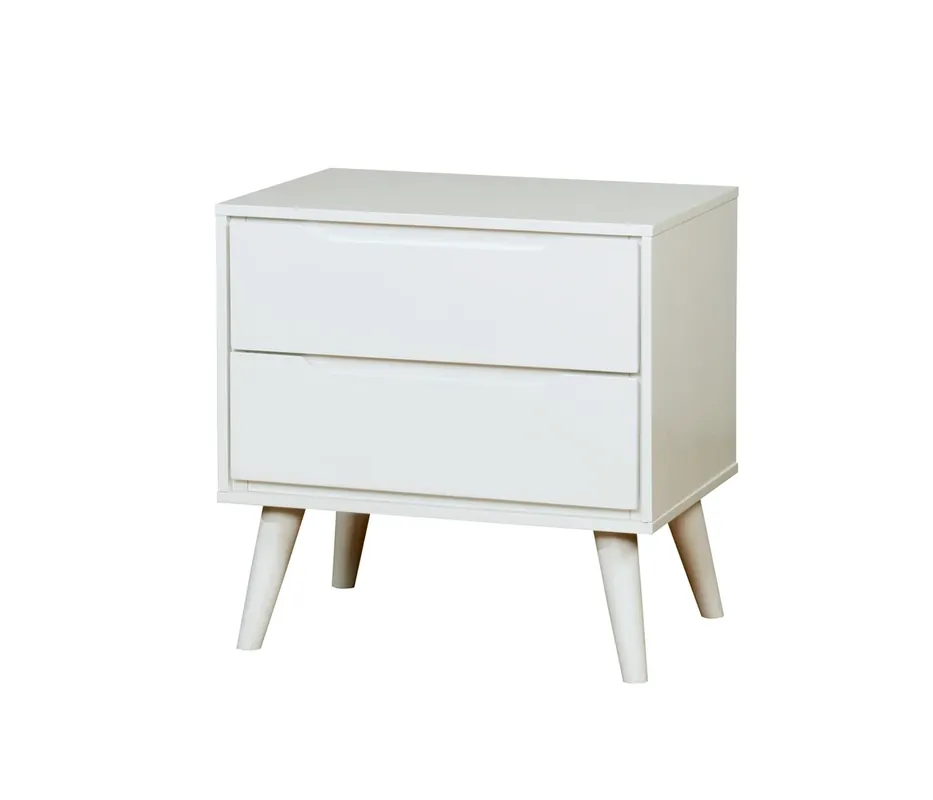 Furniture of America Lennart White Nightstand