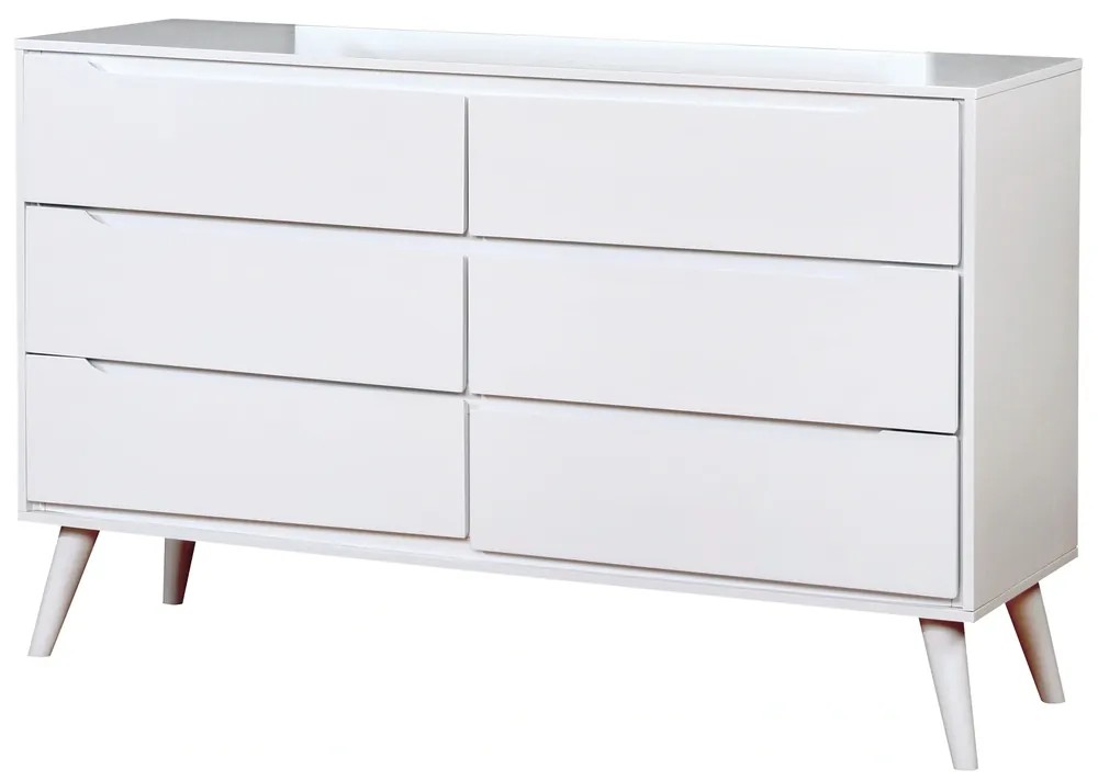 Furniture of America Lennart White Dresser
