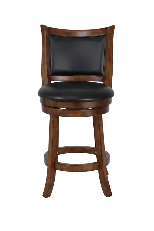 New Classic Bristol Dark Brown with PU Seat Counter Stool