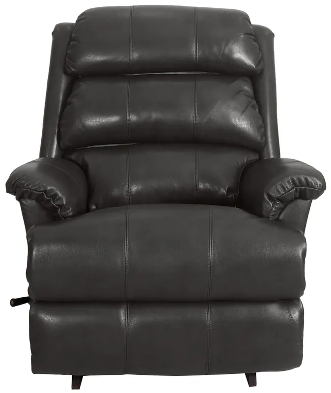 La-Z-Boy Astor Shitake Leather Rocker Recliner