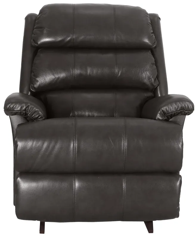 La-Z-Boy Astor Shitake Leather Power Rocker Recliner
