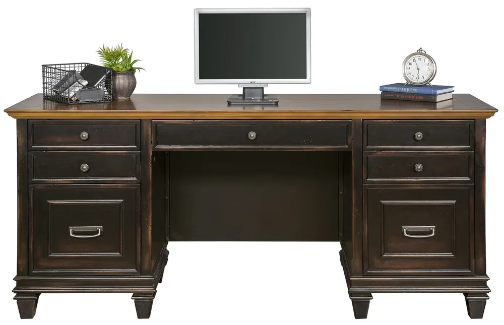 Martin Furniture Hartford Black Credenza