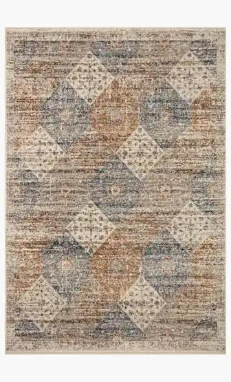Loloi Sorrento Rug in Multi - 5.3 x 7.6