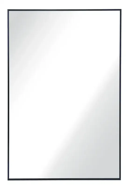 Garber Corp 24" x 36" Black Rectangle Mirror
