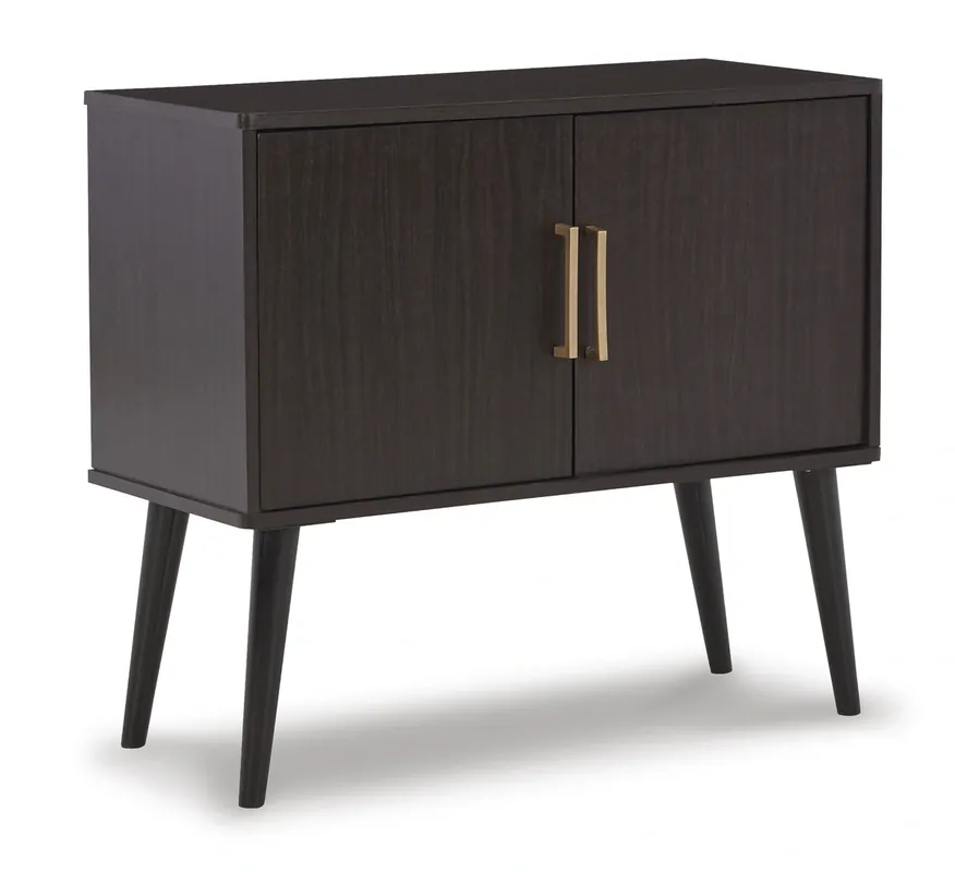 Ashley Orinfield Dark Brown Accent Cabinet