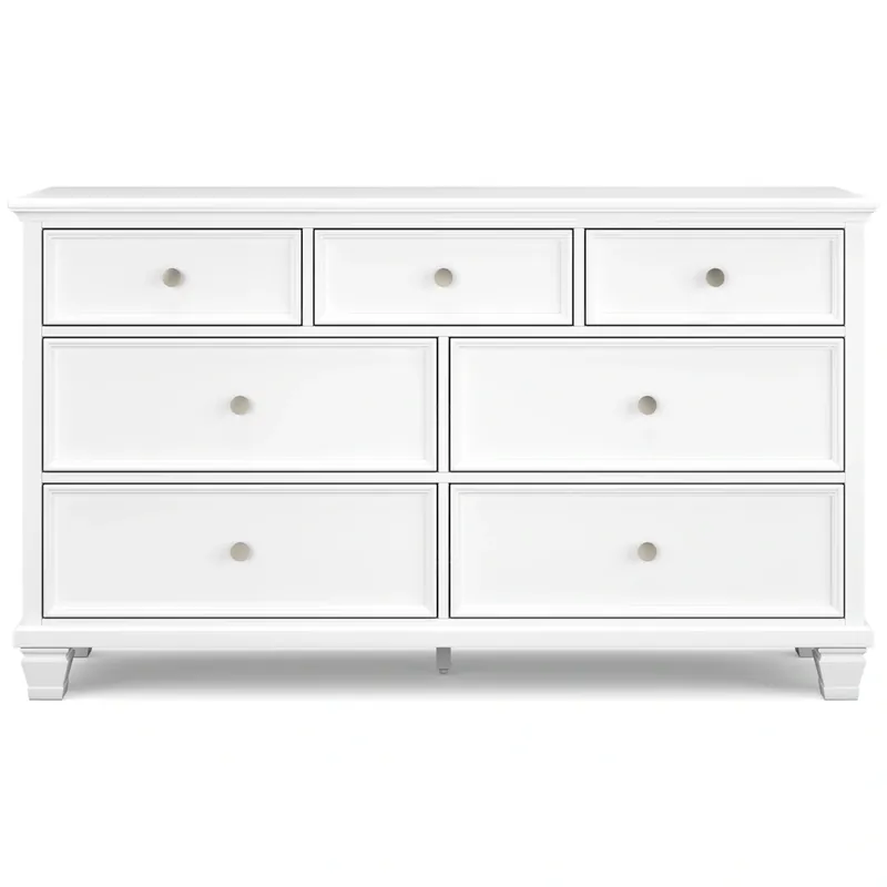 Ashley Fortman White Dresser