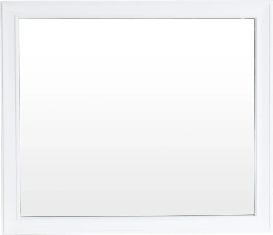 New Classic Jamestown White Dresser Mirror