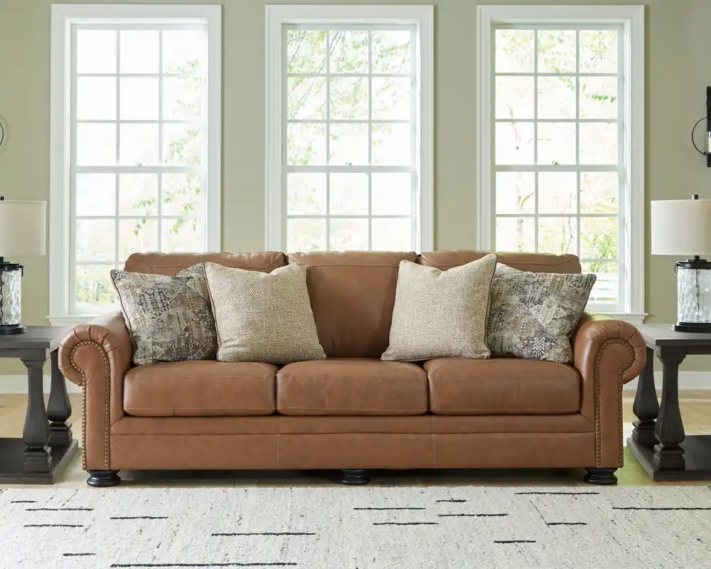 Ashley Carianna Leather Sofa