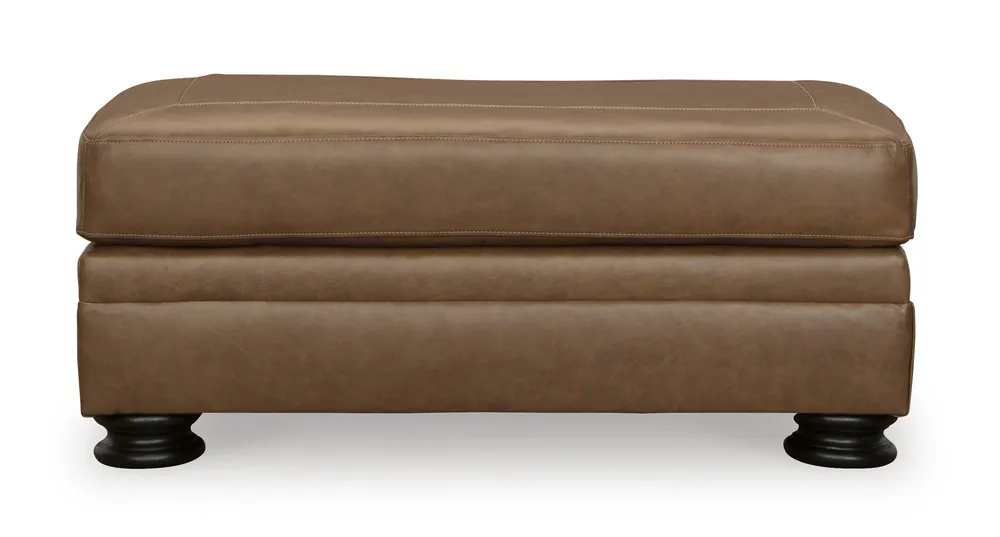 Ashley Carianna Leather Ottoman