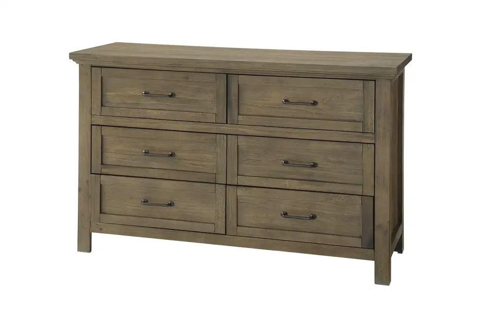 Westwood/Thomson Int'l Westfield Brown 6-Drawer Dresser