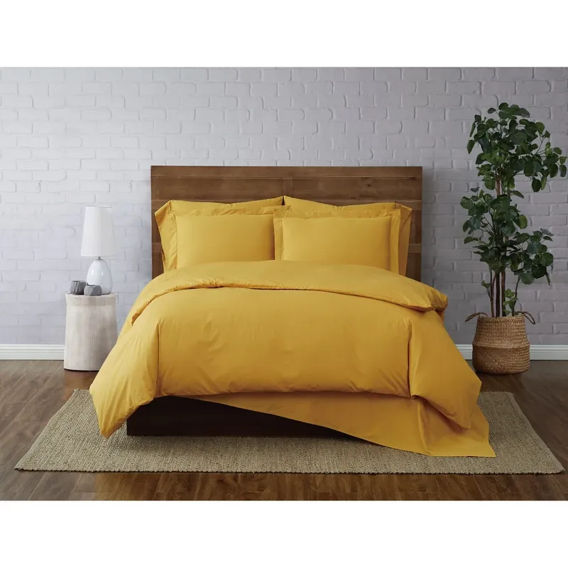 Pem America Ochre King 3-Piece Duvet Set