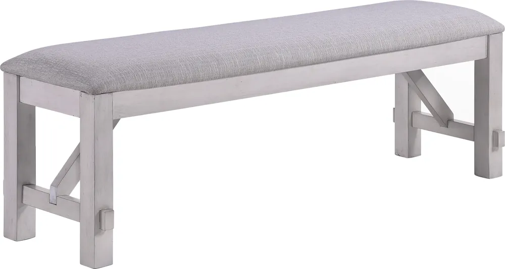 New Classic Maisie White Dining Bench