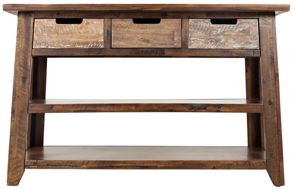 Jofran Painted Canyon Sofa Table