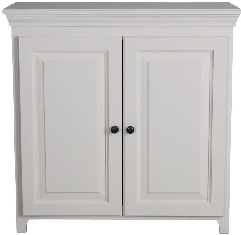 Archbold Furniture 2-Door White Storage Pantry