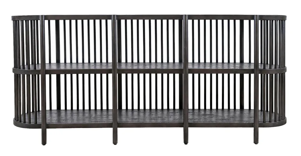 Jofran Rhapsody 72" Black Console Table