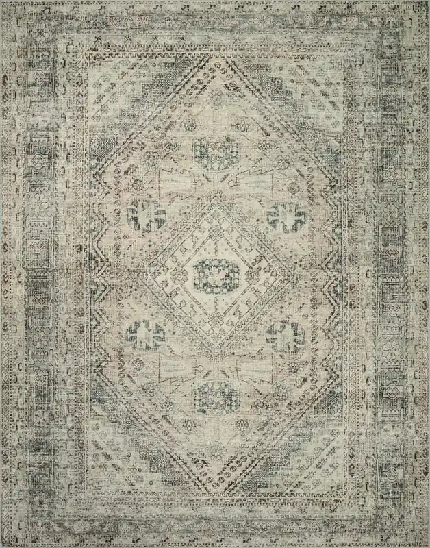 Loloi Sinclair Rug in Sage - 5 x 7