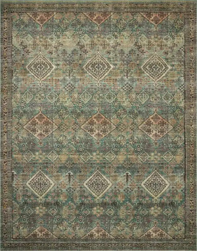 Loloi Sinclair Rug in Multi - 5 x 7