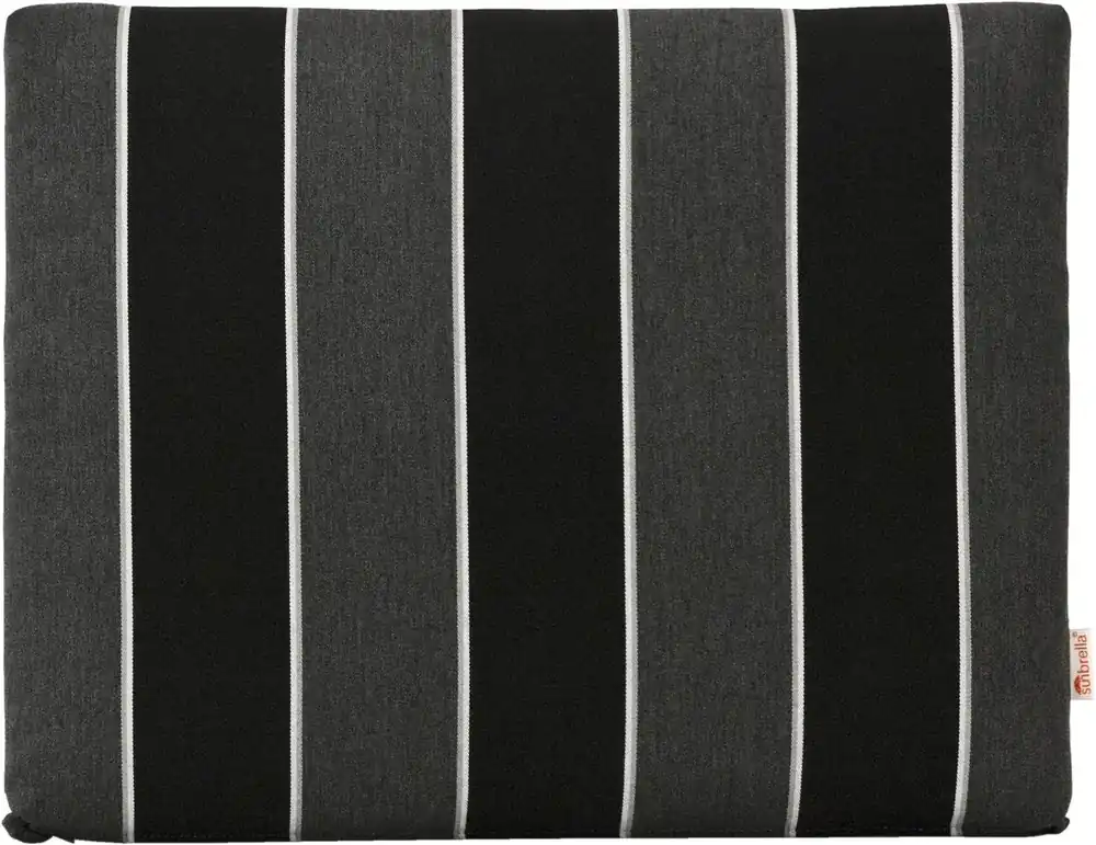 Amish Outdoors 18" x 23" Payton Granite Striped Cushion