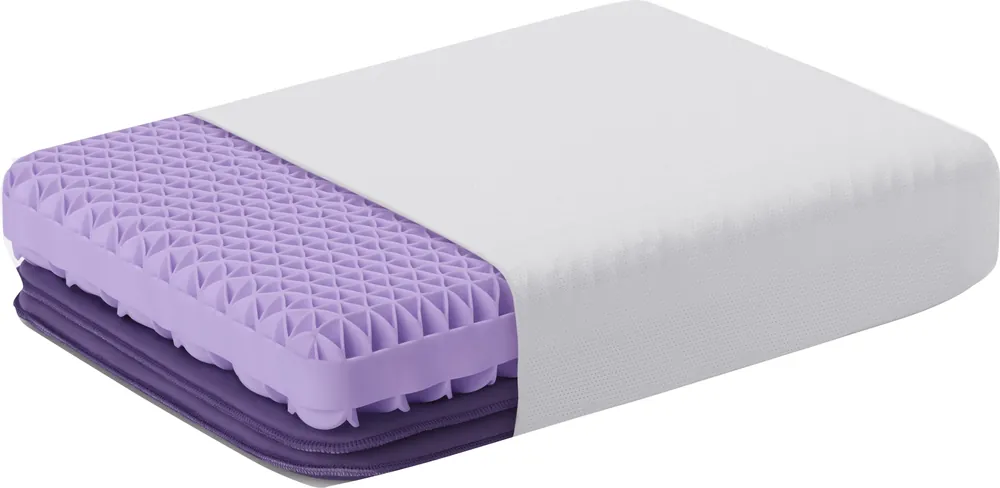 Purple Pillow with Boosters
