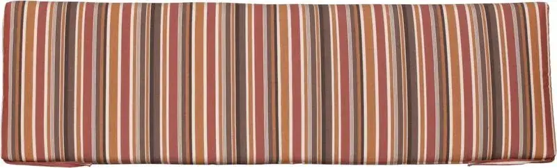 Amish Outdoors 5-Foot Brannon Redwood Sunbrella Seat Cushion