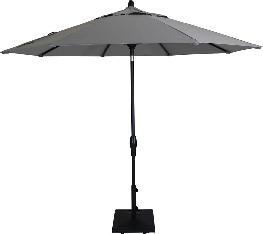 Treasure Garden Auto-Tilt Patio Umbrella in Boulder - 9-Foot