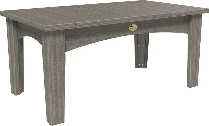 Amish Outdoors Island Coastal Gray Coffee Table
