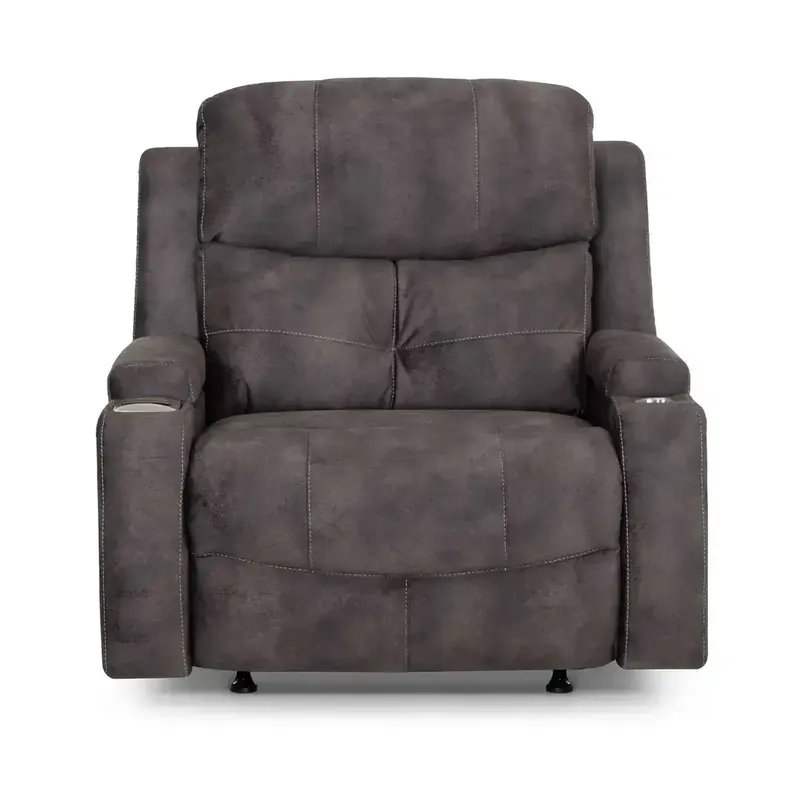 Franklin Arlington Ebony Chair and a Half Power Recliner