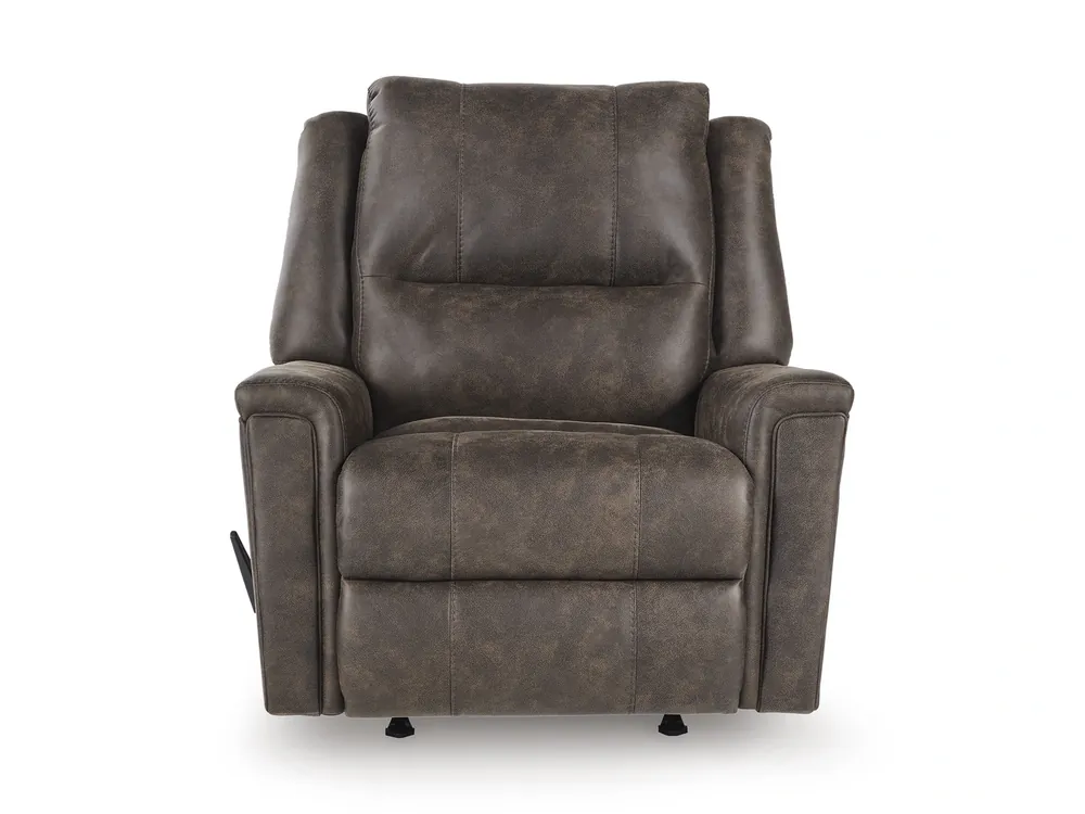 Ashley Lixtowel Walnut Rocker Recliner