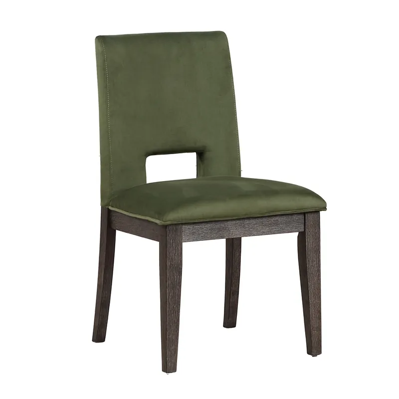 Steve Silver Evan Green Velvet Dining Chair