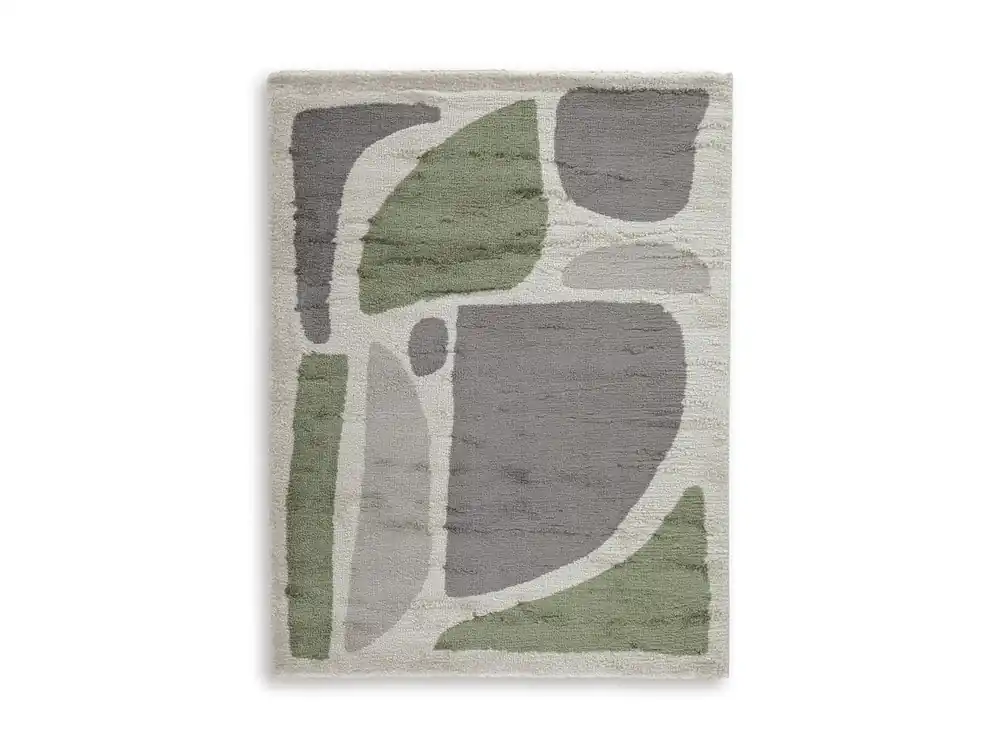Ashley Anburgh Rug in Green - 5 x 8