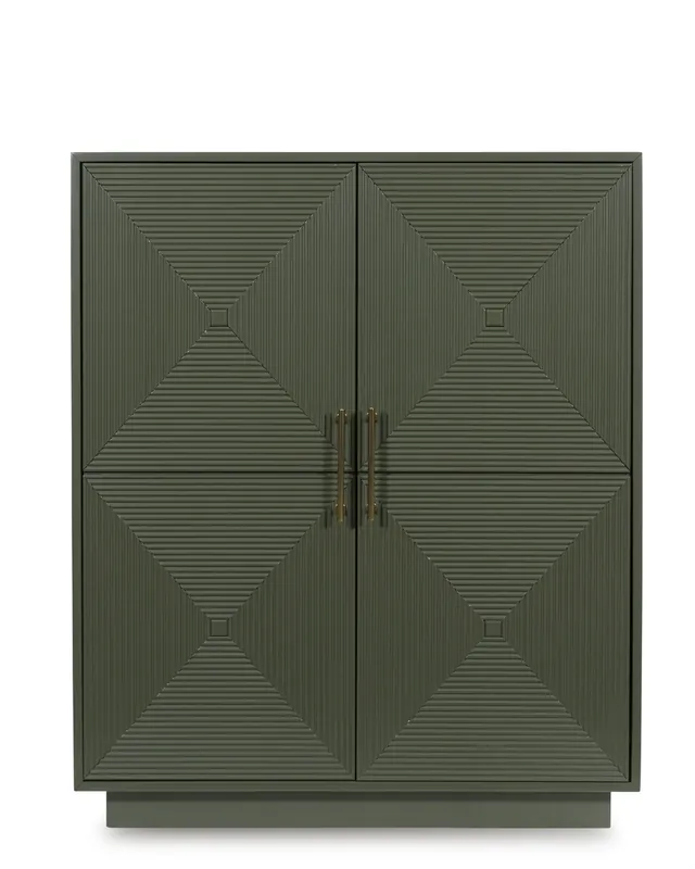 Ashley Geirwood Green Accent Cabinet