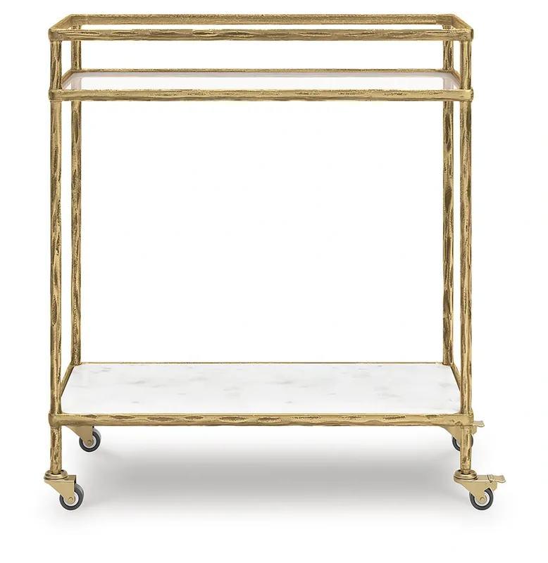 Ashley Plattfield Bar Cart