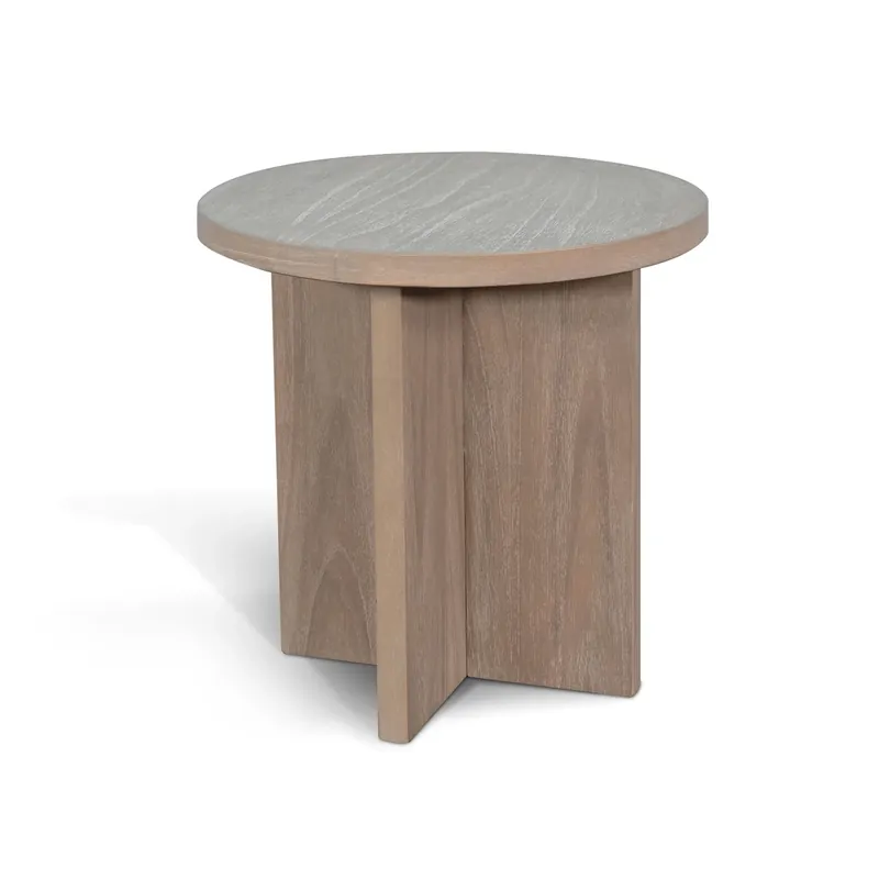 Sunny Designs Circ 24-Inch Round End Table