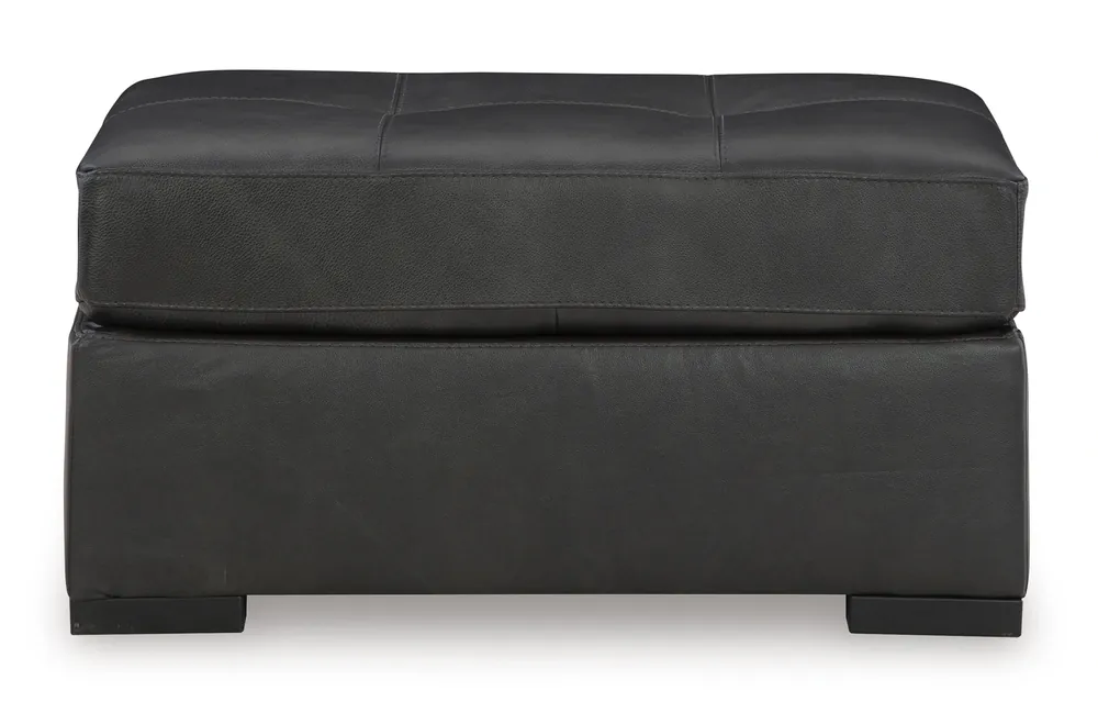 Ashley Brindley Pier Gray Oversized Accent Ottoman