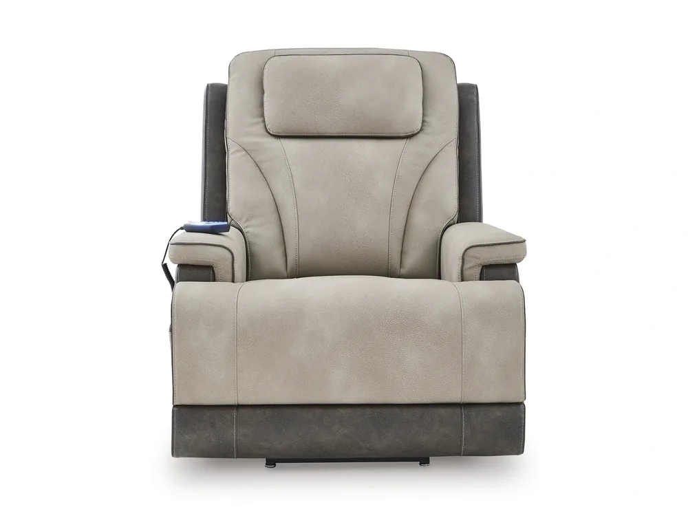 Ashley Peaceful Pause Sand Power Lift Recliner