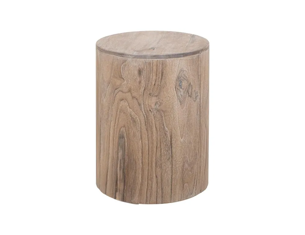 Int'l Furniture Balam Light Brown Round Chairside Table