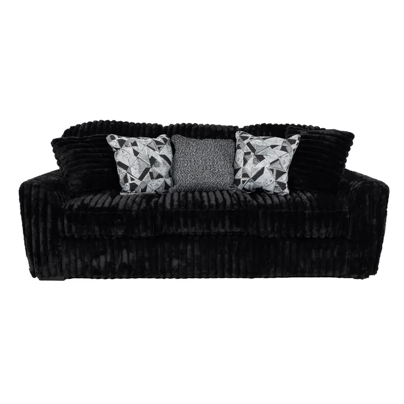 Ashley Midnight Madness Black Sofa
