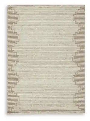 Ashley Emorymore Rug in Tan - 5 x 7