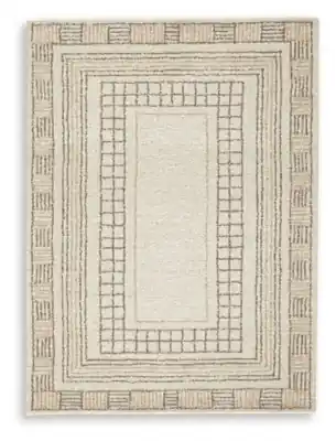 Ashley Idaman Rug in Taupe - 5 x 7