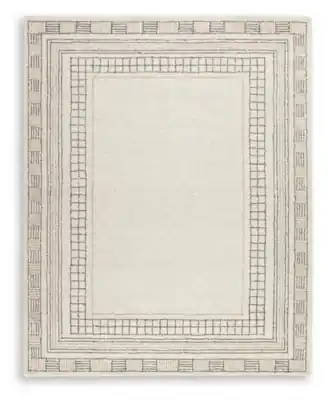 Ashley Idaman Rug in Taupe/Brown - 8 x 10