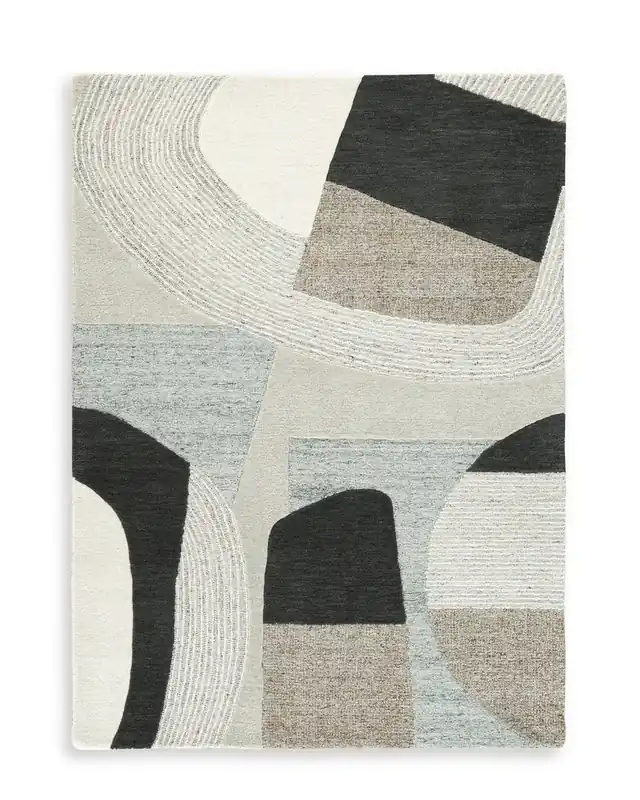 Ashley Edrickhill Rug in Beige - 5 x 7