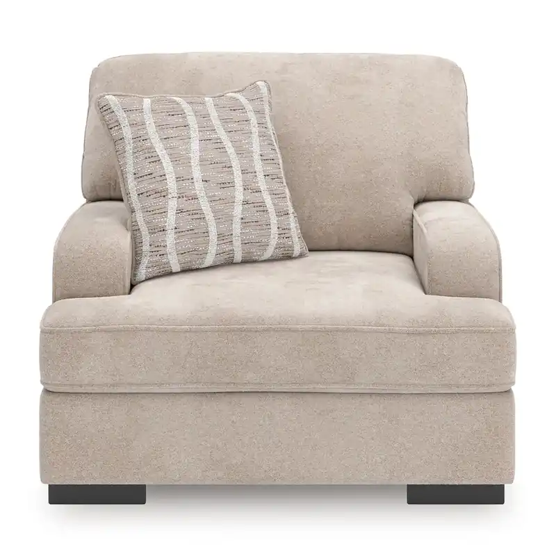 Ashley High Profile Beige Chair