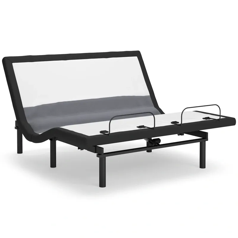 Ashley King Adjustable Base with Lumbar and Audio