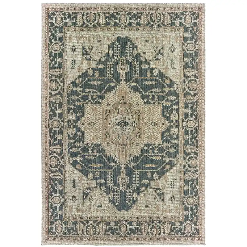 Sphinx Latitude Outdoor Rug in Gray - 7.10 x 10
